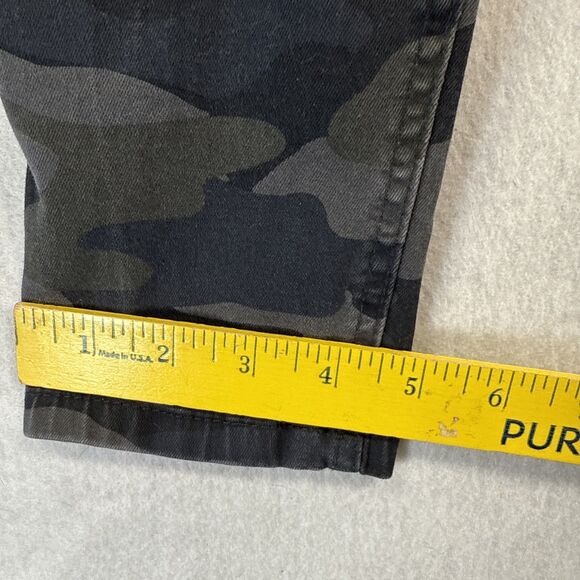 Democracy AB Solution Jeans Women's Size 8 Gray Black Camo Army Urban Grunge - Picture 8 of 10